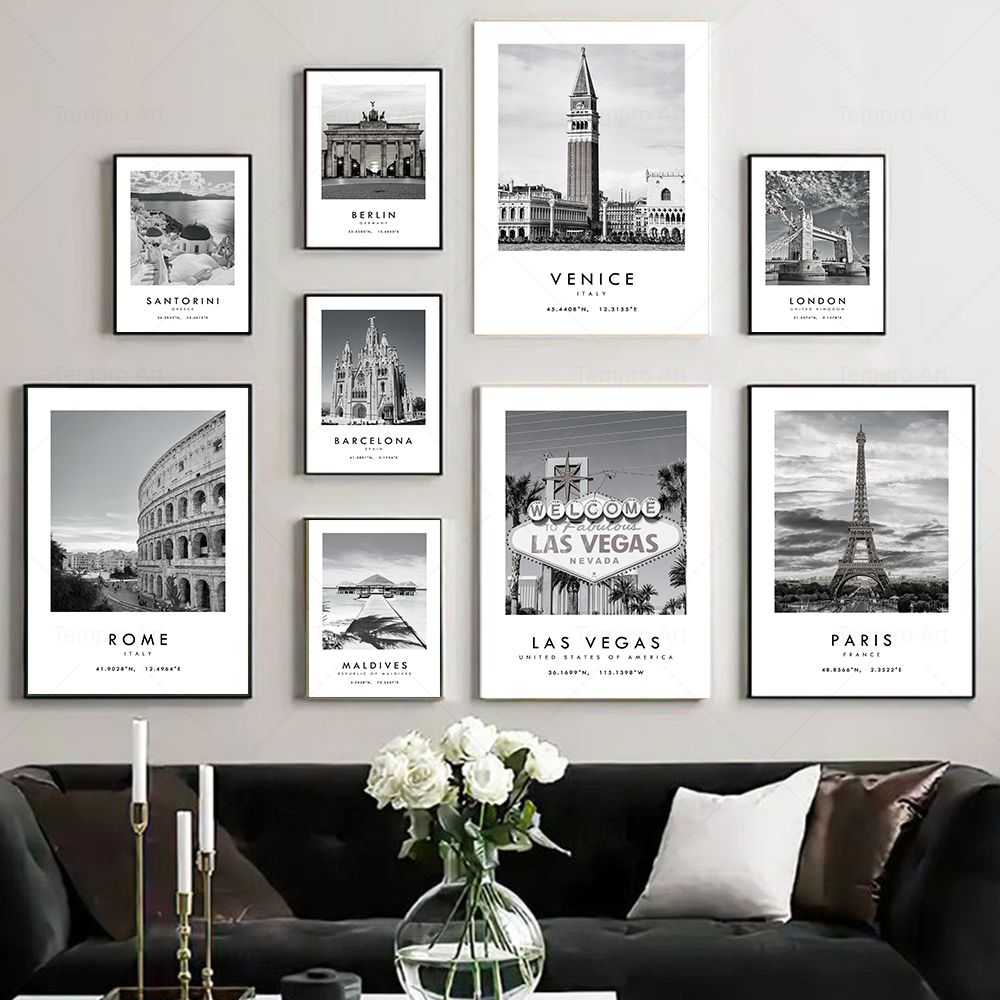 Star Map Poster - Affiche de photographie de voyage de