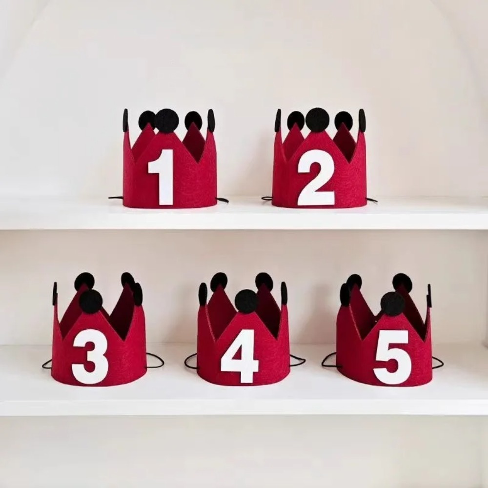 Science Of Happiness - Couronne de fête d'anniversaire 1-9 ans,
