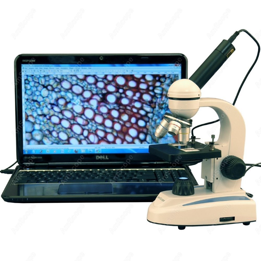Amscope Microscope Kid Microscope - Microscope composé biologique monoculaire AmScope pour