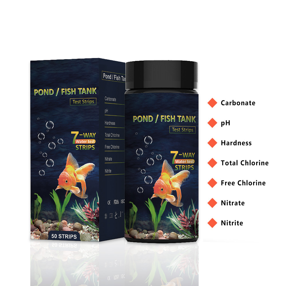 Water Testing Kit - Bandelettes de Test d'aquarium 7 en