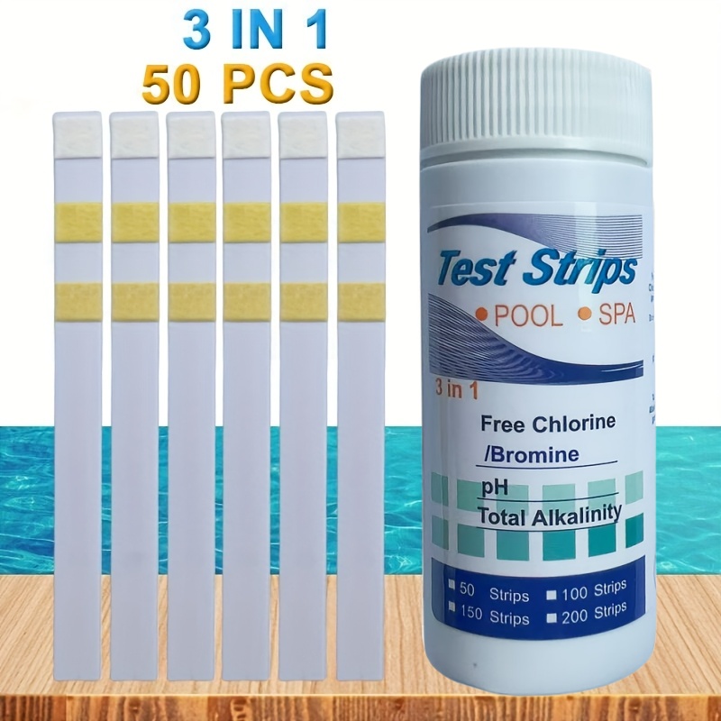 Water Testing Kit - Bandelettes de Test de PH du