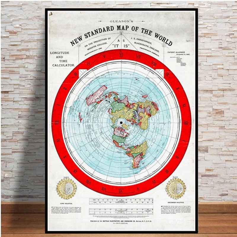 Star Map Poster - Affiche et imprimés de la terre
