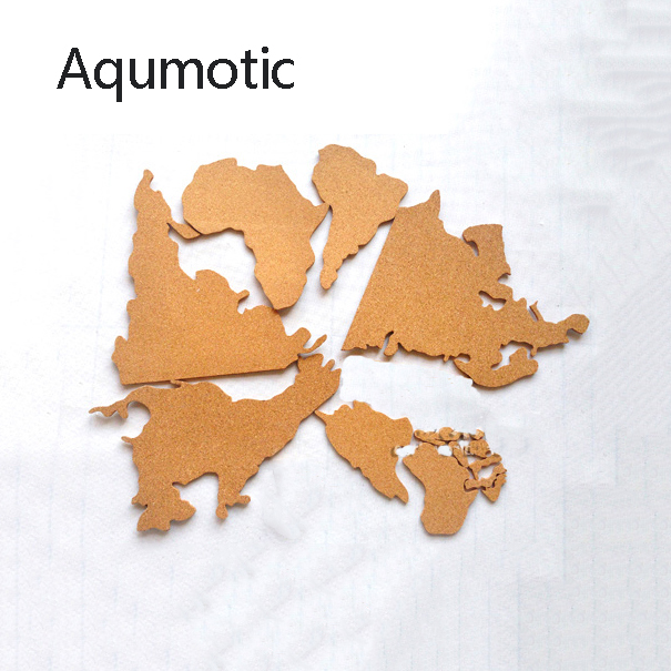 Aqumotic liège carte du monde  - Star Map Poster avis et prix