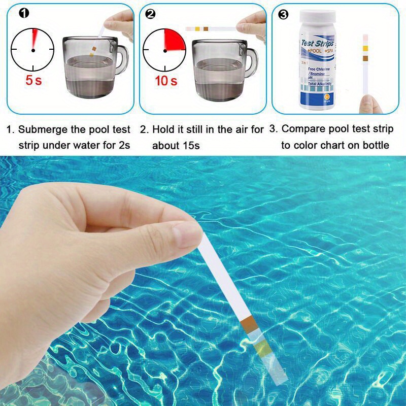 Bandes de test de chlore et de - Water Testing Kit avis et prix