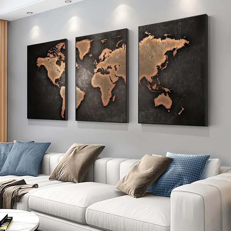 Affiches en toile de carte du  - Star Map Poster avis et prix