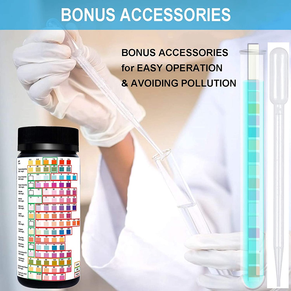 Bandelettes de test d'eau pour - Water Testing Kit avis et prix