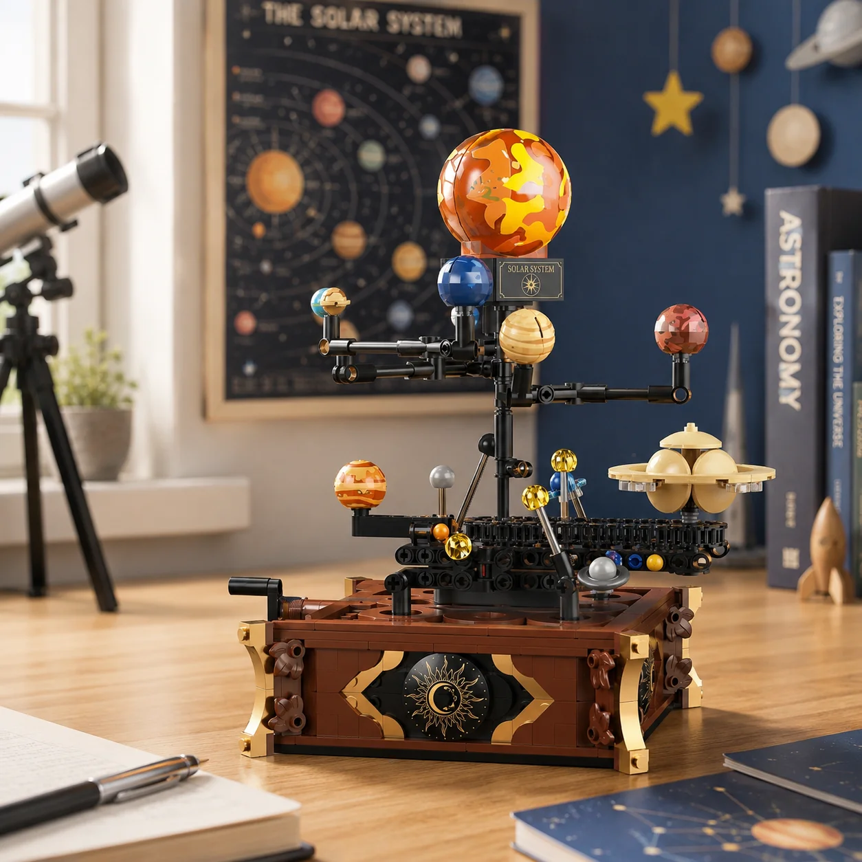 697 pièces – Modèle classique  - Solar System Orrery avis et prix