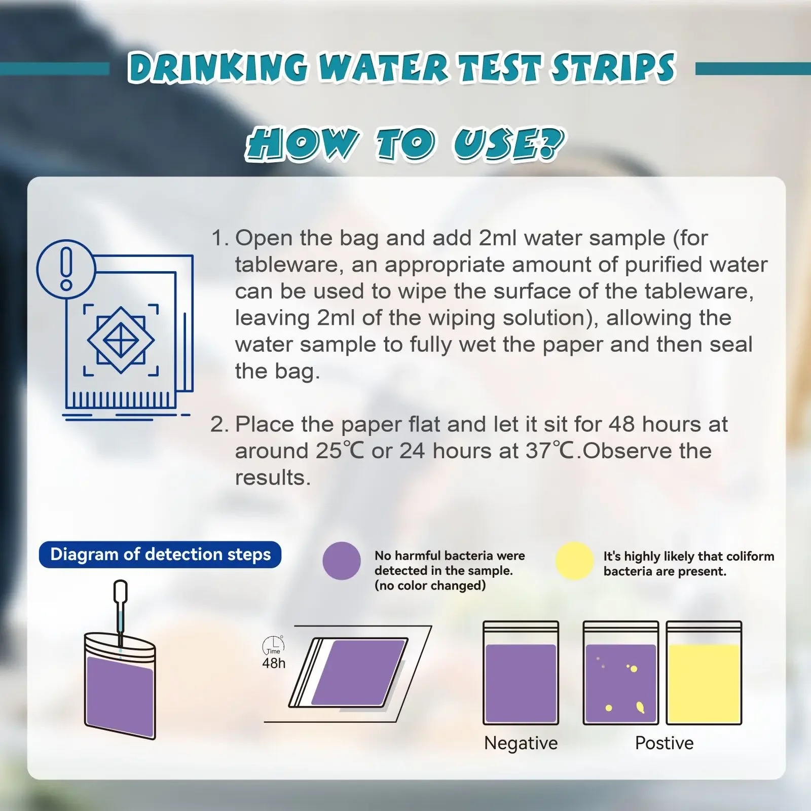 Bandelettes de test d'eau YAGO - Water Testing Kit avis et prix