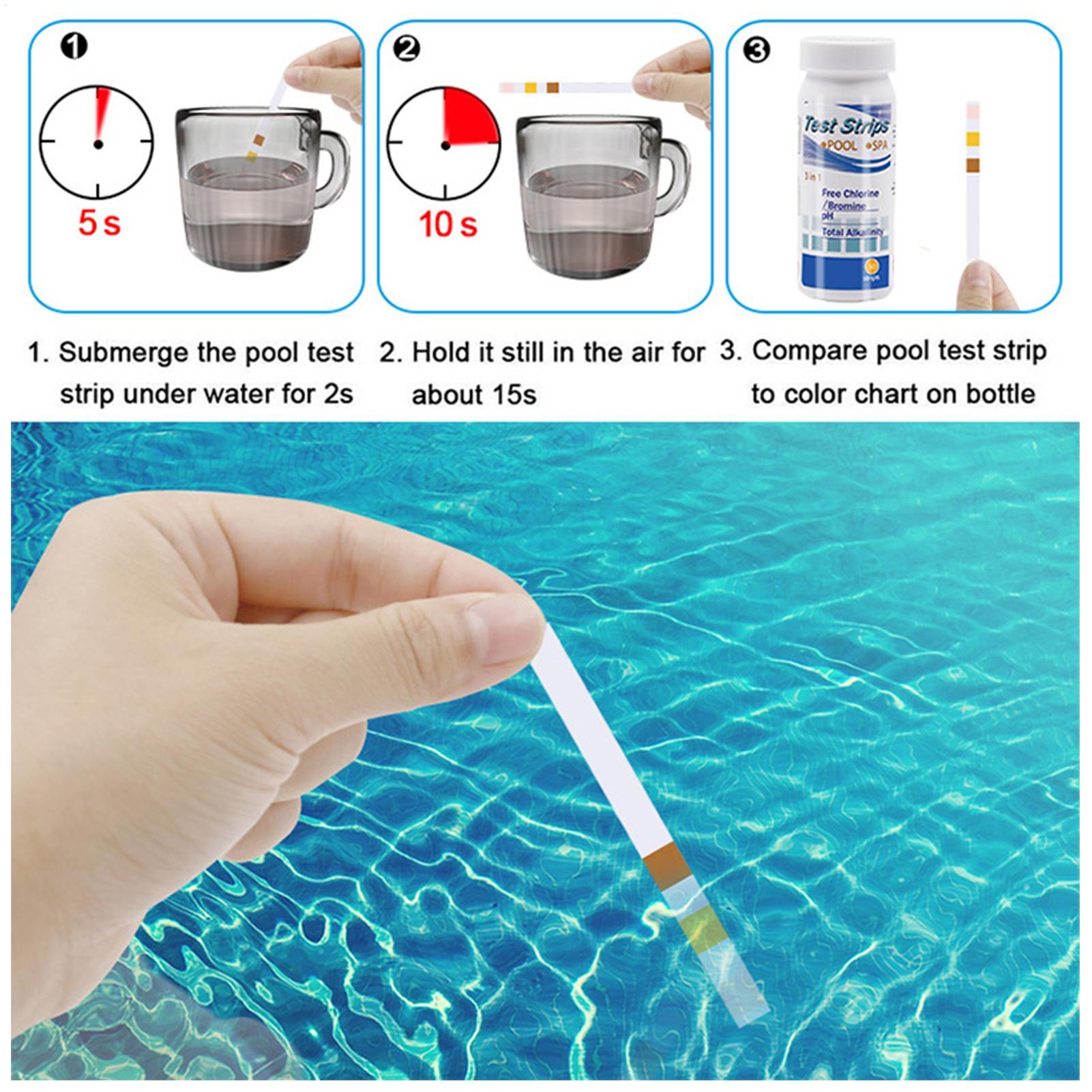 Bandes de test de chlore et de - Water Testing Kit avis et prix