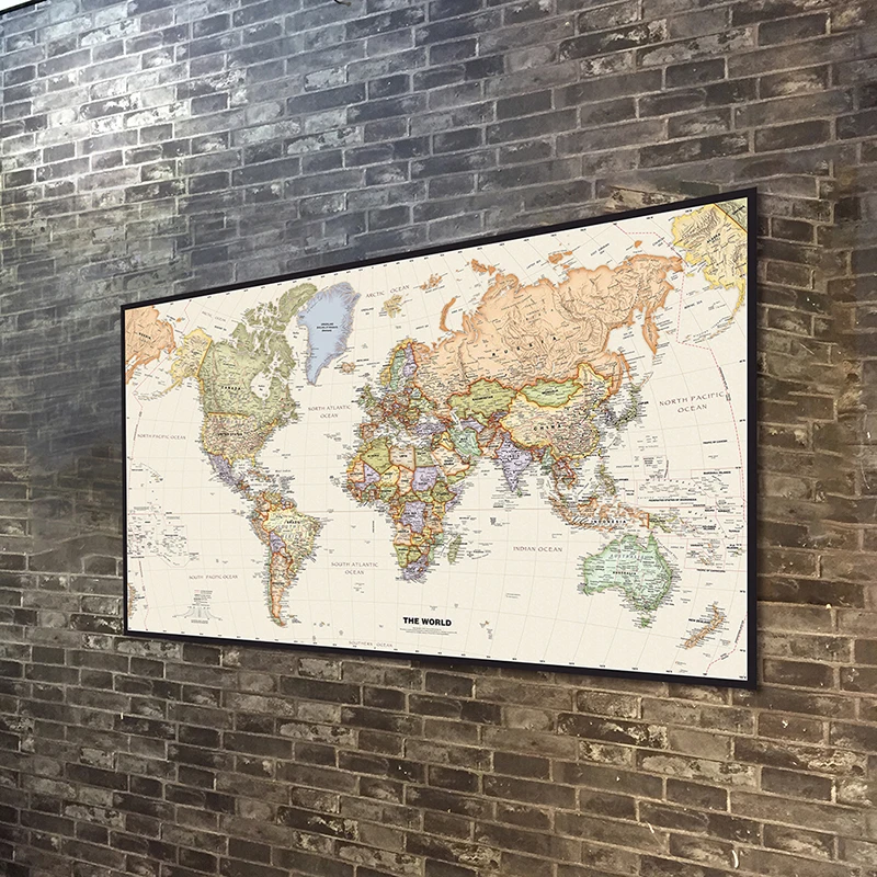 Affiche de carte du monde Vint - Star Map Poster avis et prix