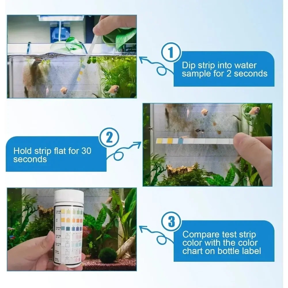 Bande de Test d'aquarium, Kit  - Water Testing Kit avis et prix