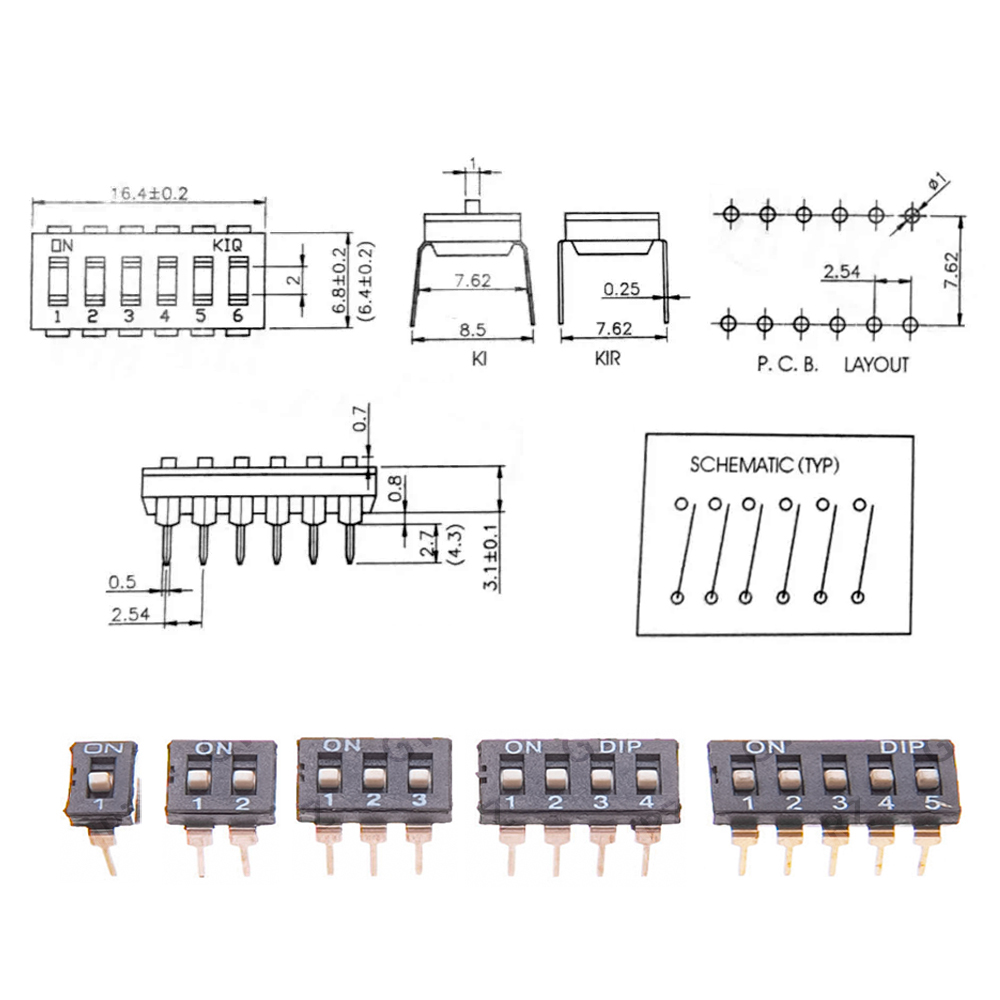 Kit de 5 interrupteurs à bascu - Circuit Snap Kit avis et prix