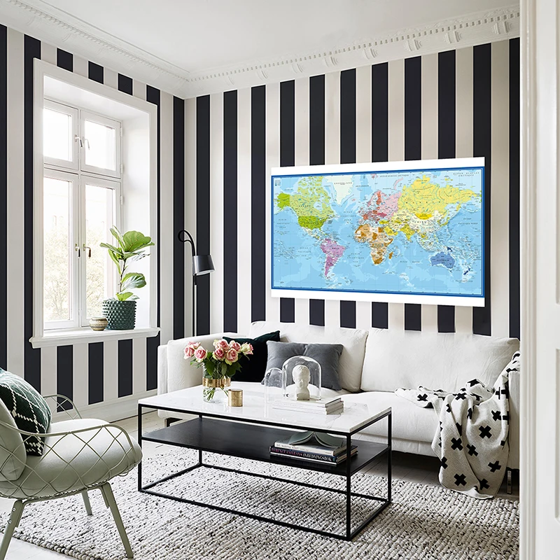 Affiche murale carte du monde  - Star Map Poster avis et prix