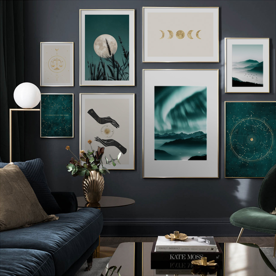 Carte du signe du zodiaque aur - Star Map Poster avis et prix