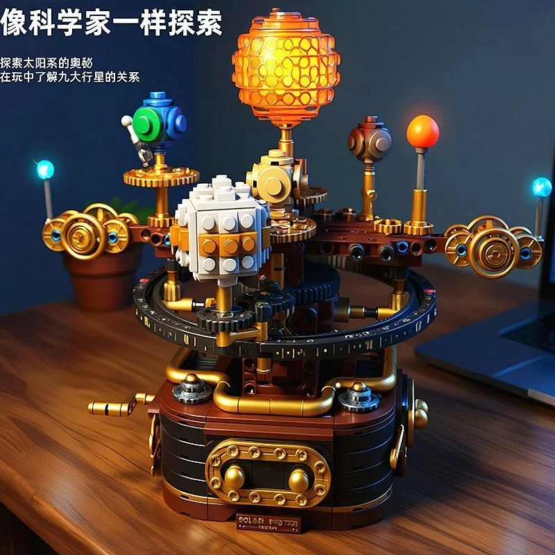 Ensemble de blocs de construct - Solar System Orrery avis et prix