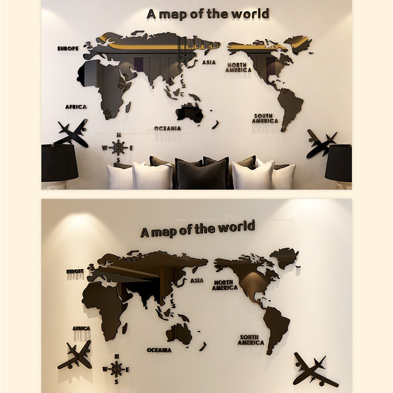 Autocollant mural 3D en acryli - Star Map Poster avis et prix