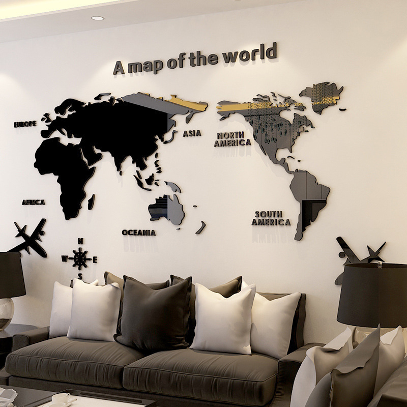 Autocollant mural 3D en acryli - Star Map Poster avis et prix